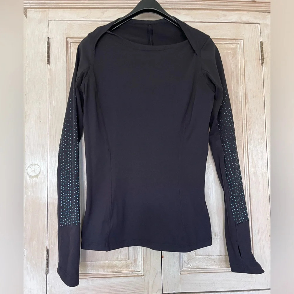 Lululemon Kanto Catch Me Long Sleeve Reflective Sz 6 - Picture 2 of 10